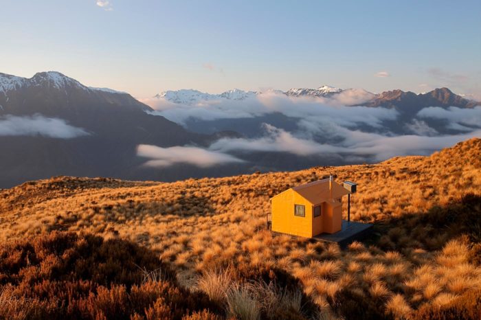 Expectativa de Mt Brown Hut
