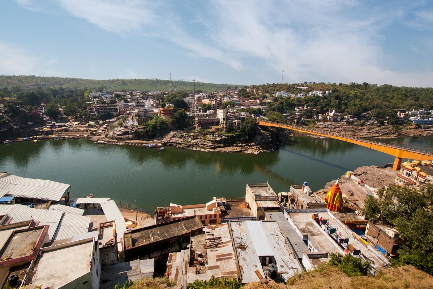 La crónica cósmica. Omkareshwar: la isla con la forma de Om