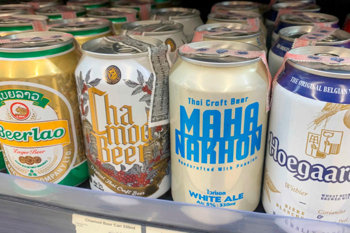 Cerveza importación Tailandia