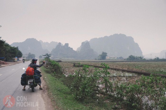Llegando a Mai Chau