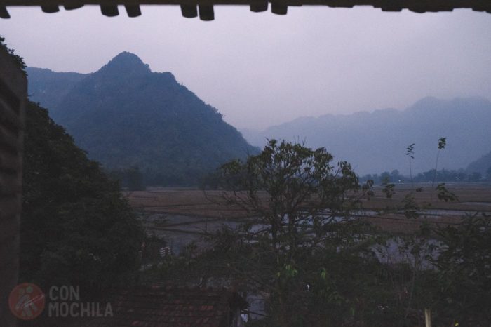 Vistas desde la ventana de la habitación