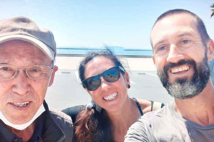 El señor que nos llevó al Lawson desde el camping ida y vuelta para hacer la compra