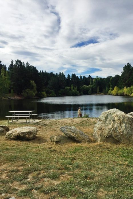 El lago Roxburgh