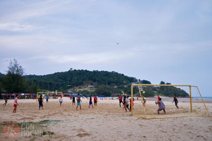 La playa de Cherating