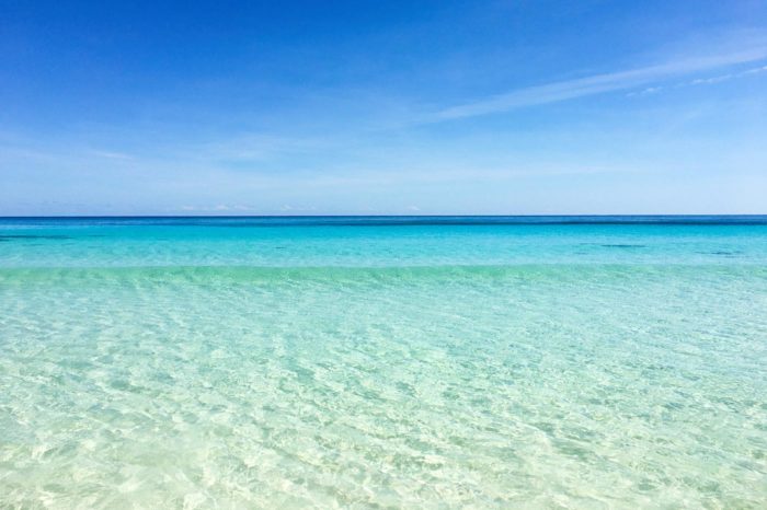 La isla es un paraíso sin destrozar, muchas de sus playas lucen así y no tienen ni chiringuito