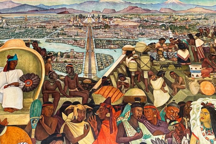 México sin el muralismo sería otro México. En el Palacio Presidencial se puede gozar de una buena muestra de este arte popular