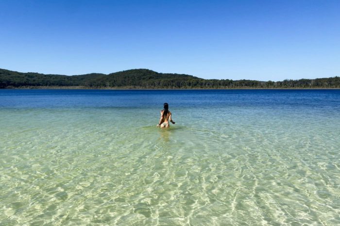 El lago solo para nosotros