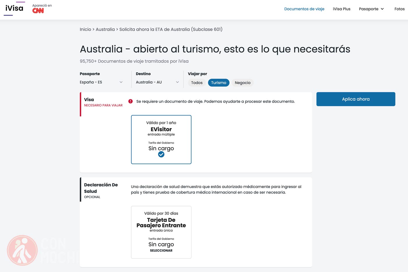 Visado de Australia fácil y rápido. Actualizado [2023]