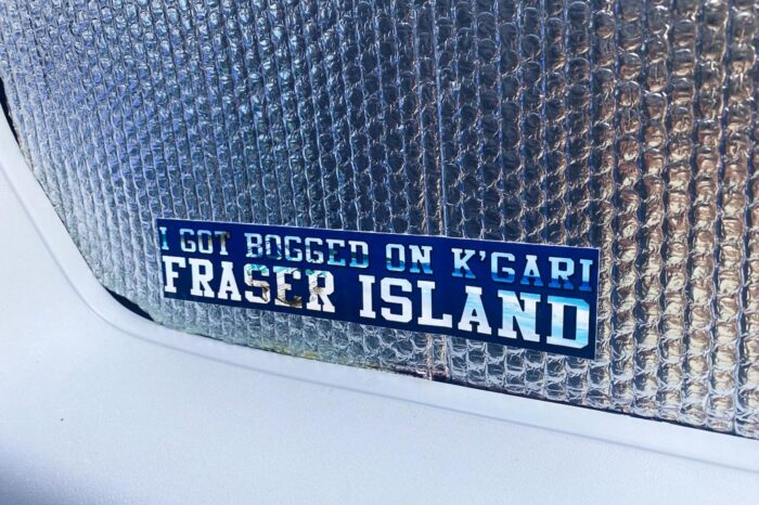 Encallados en Fraser Island
