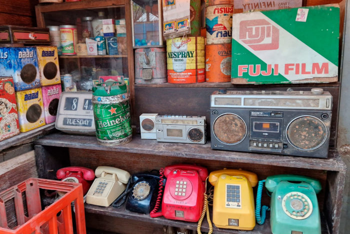 antigüedades en Tailandia