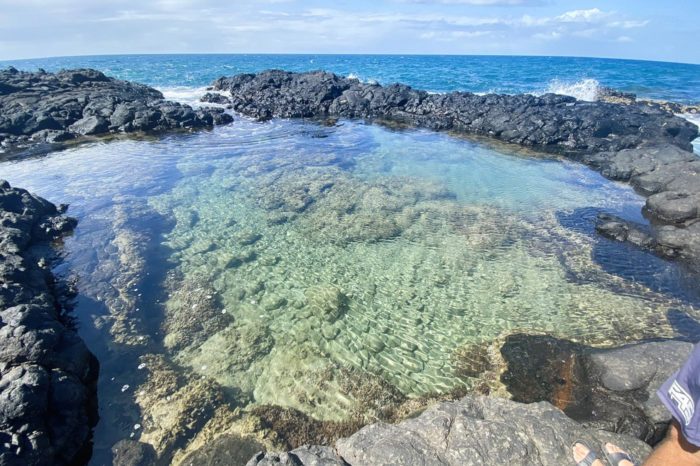 Piscina entre las rocas de Barolin Rock