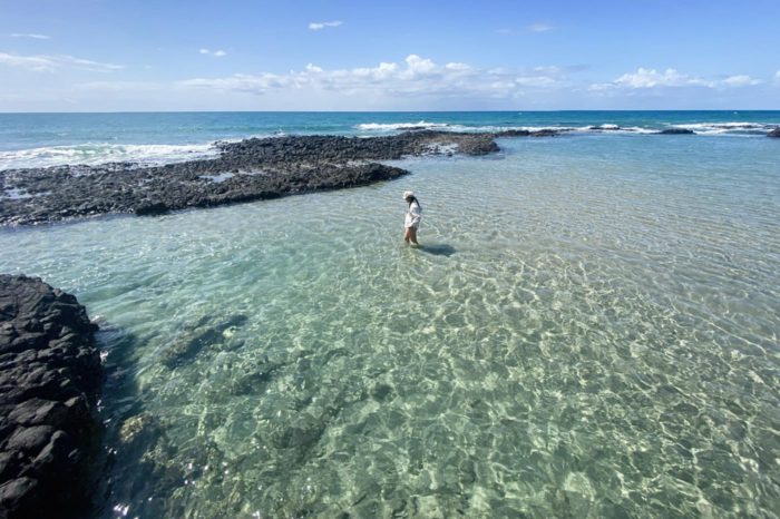 Grandes piscinas de aguas cristalinas