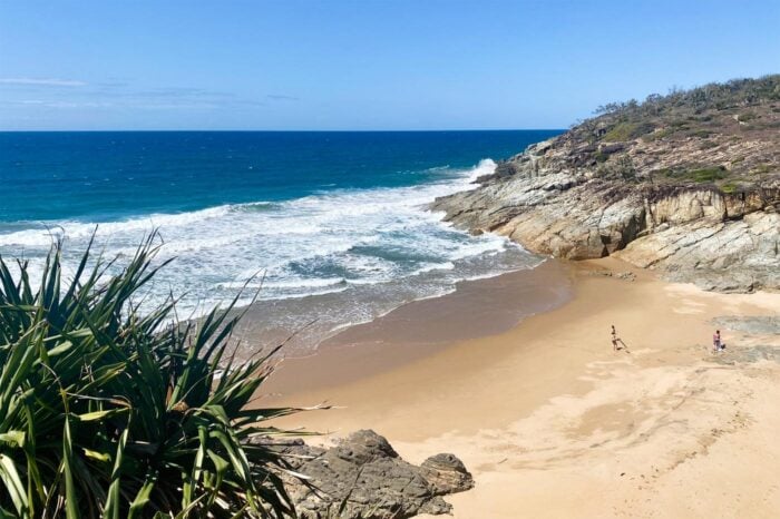La playa secreta