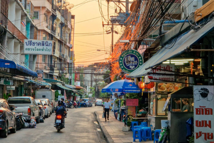 atardecer bangkok
