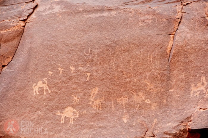 Petroglifos en Wadi Rum