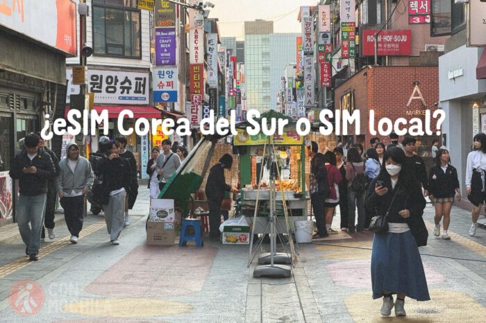 ¿eSIM Corea del Sur o SIM local?