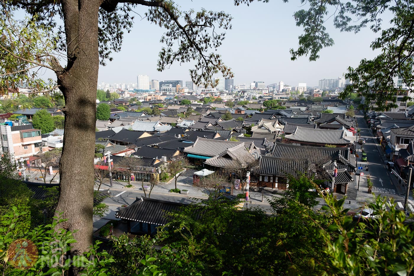 Views of Jeonju from the Hill