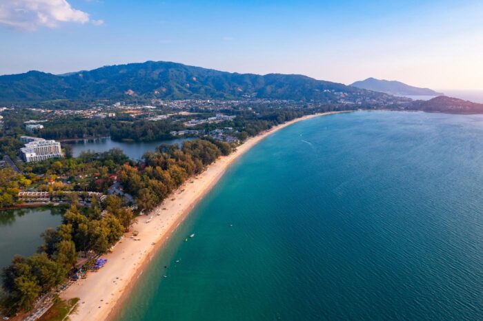 La playa de Bang Tao