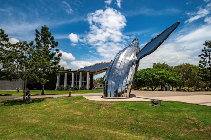 Monumento a la ballena jorobada en Hervey Bay