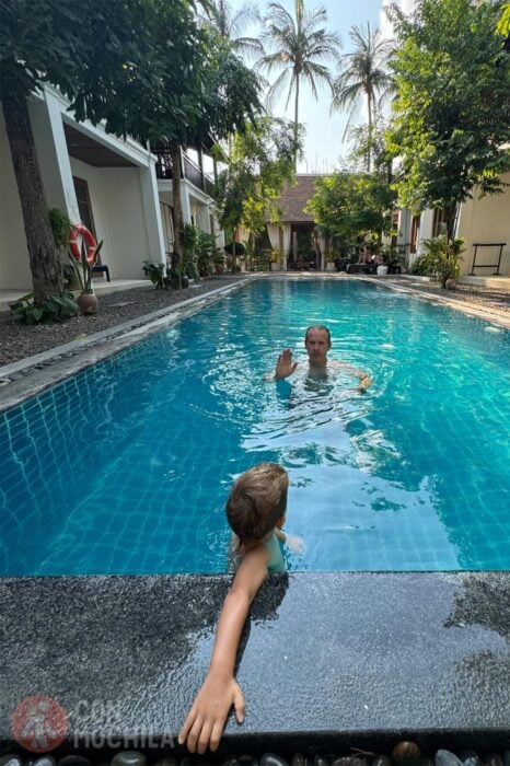 Alojamiento con piscina