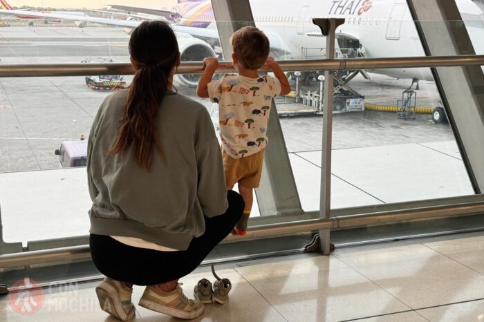 La odisea de los aviones con niños