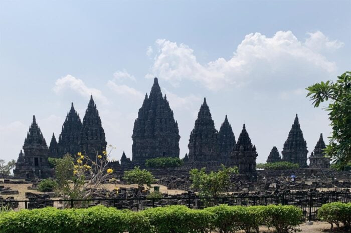 Las torres de la Trimurti, los templos principales de Prambanan