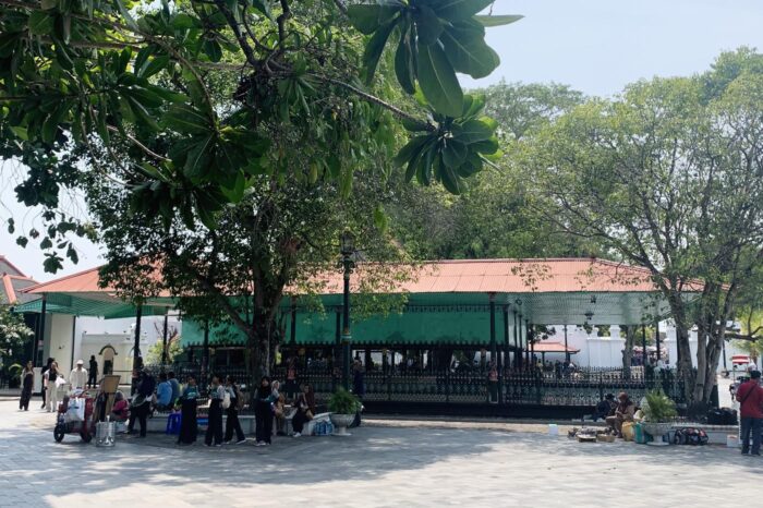 Aledaños del Kraton, el palacio del sultán