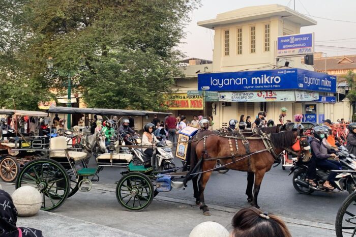 Un domingo cualquiera en Malioboro