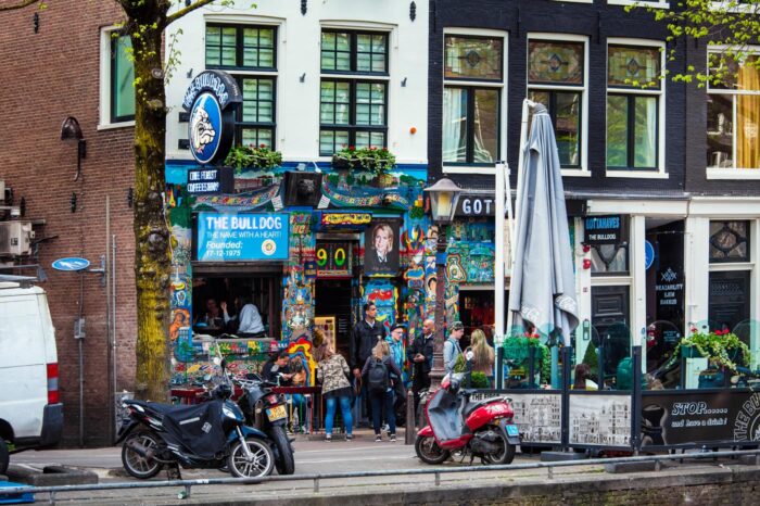 The bulldog coffeshop