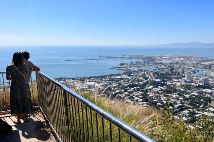 Vistas de Townsville desde Castle Hill