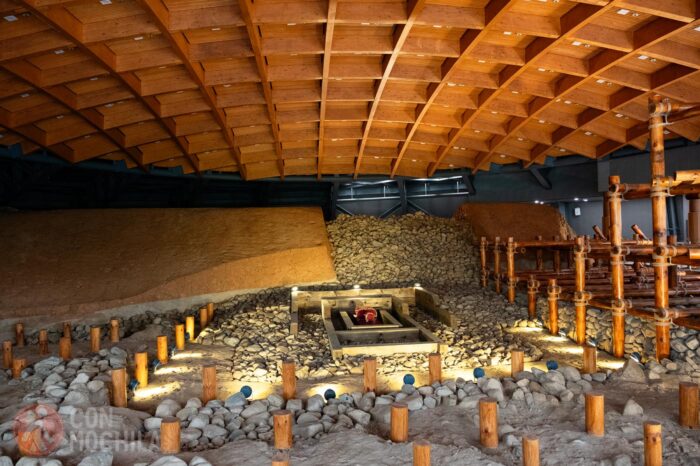 Interior de la tumba Geumgwanchong 