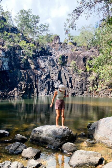 Cedar Creek sin cascada :(