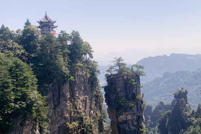 Riscos del Parque Nacional de Zhangjiajie