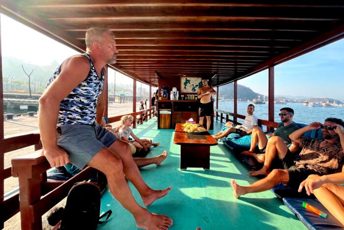 Embarcación buceo Komodo