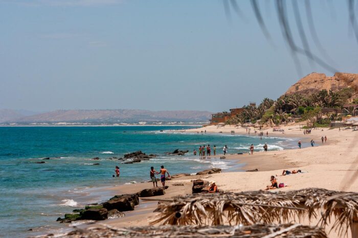 La playa de Máncora