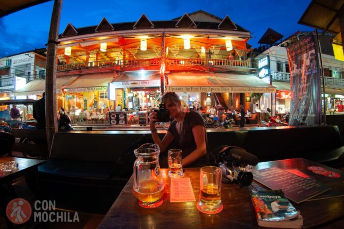 Pub street en Siem Reap