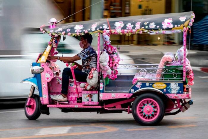 Tuk Tuk Hello Kitty