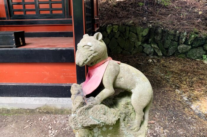 Algunas esculturas parecen cualquier cosa menos un lobo…