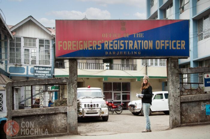 La oficina de registro de extranjeros donde conseguir el permiso para entrar en Sikkim