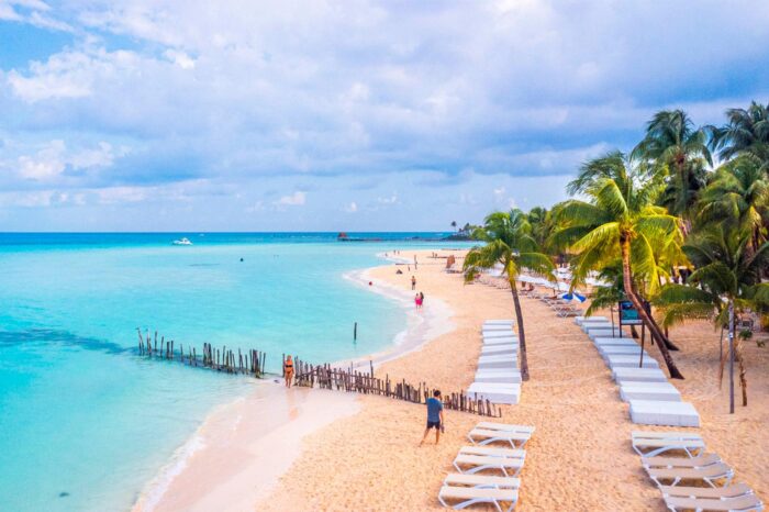 Playa en Isla Mujeres