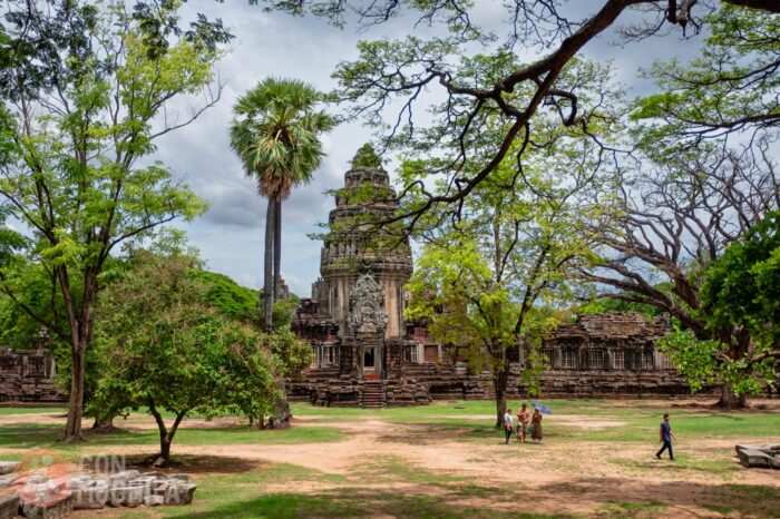 Realmente es como pasear por los templos de Camboya...