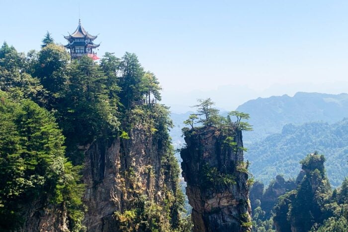 En China te encuentras con paisajes de postal por cualquier esquina