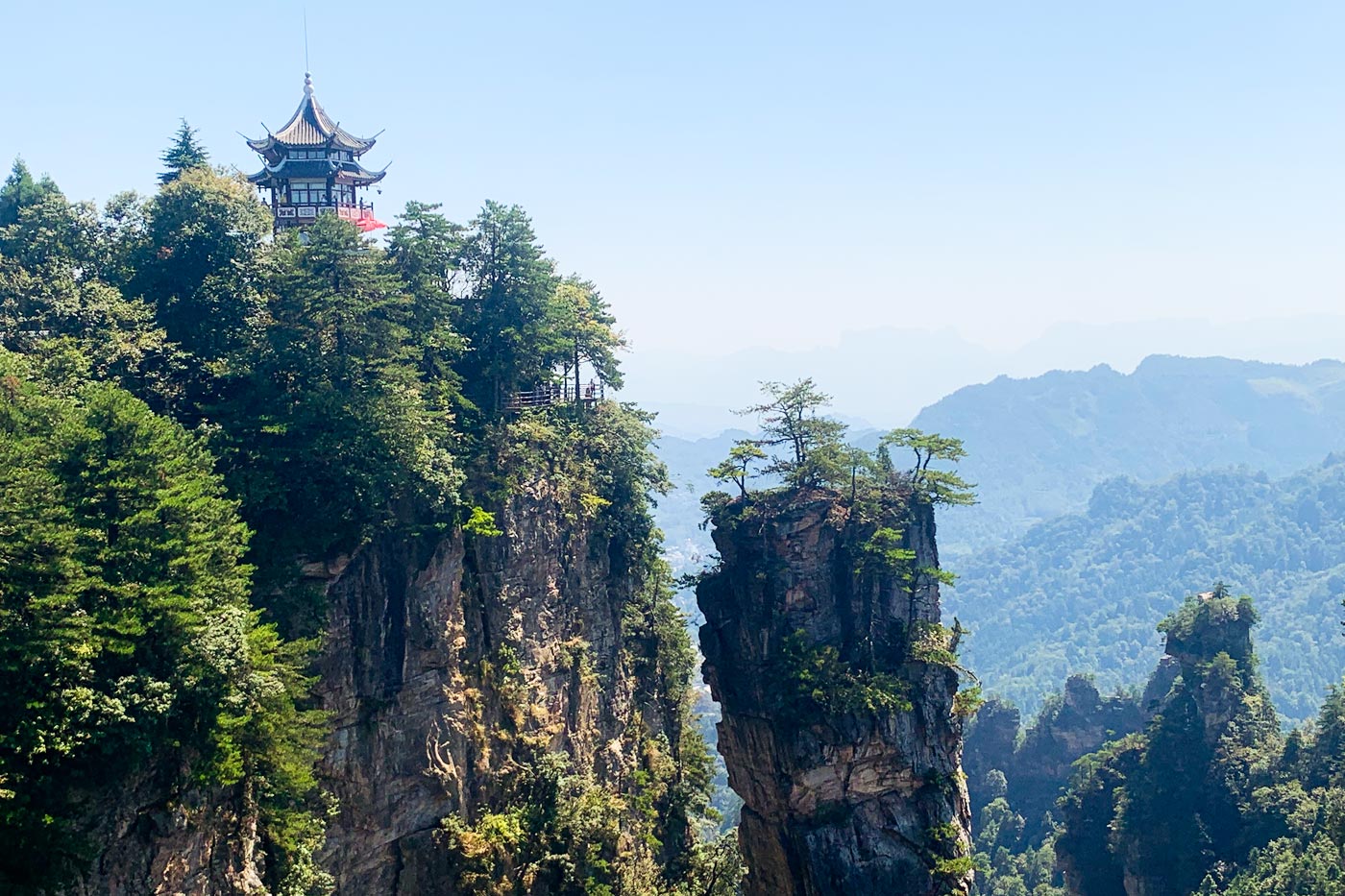 En China te encuentras con paisajes de postal por cualquier esquina