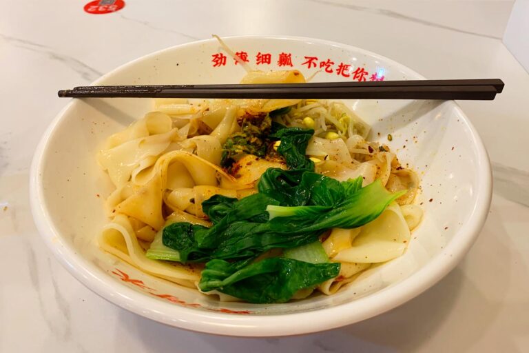 La gastronomía a precios populares es uno de los puntos fuertes de China