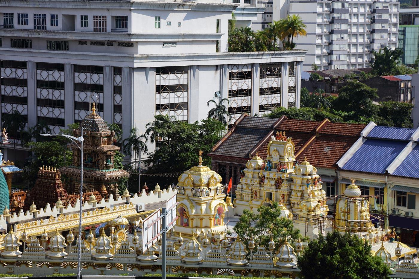 Templo Sri Maha Muneswarar en la zona de Brickfields