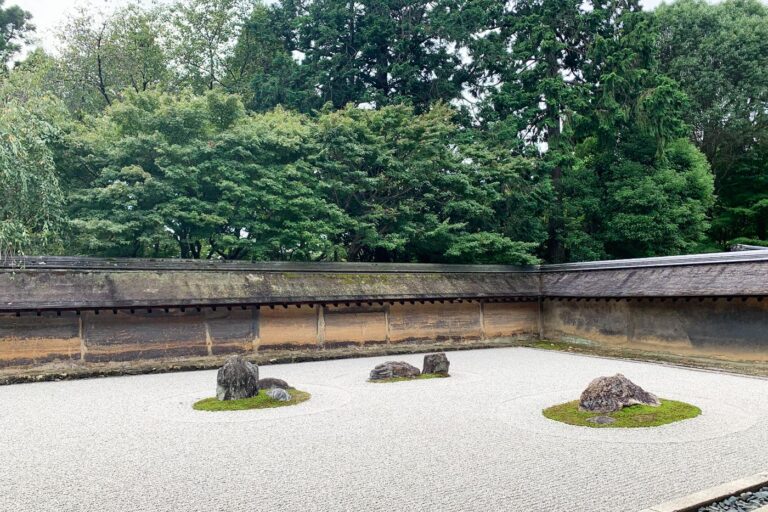 Jardín zen en Kioto