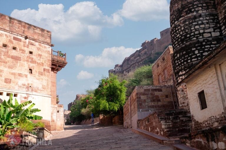 El impresionante Mehrangarh fort