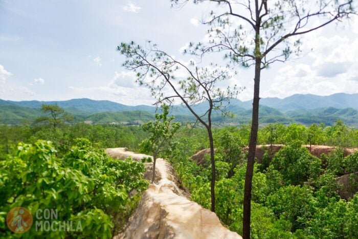 Vistas del cañón de Pai