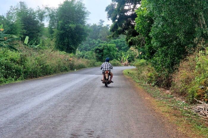 Ruta motera Pakse Bolaven