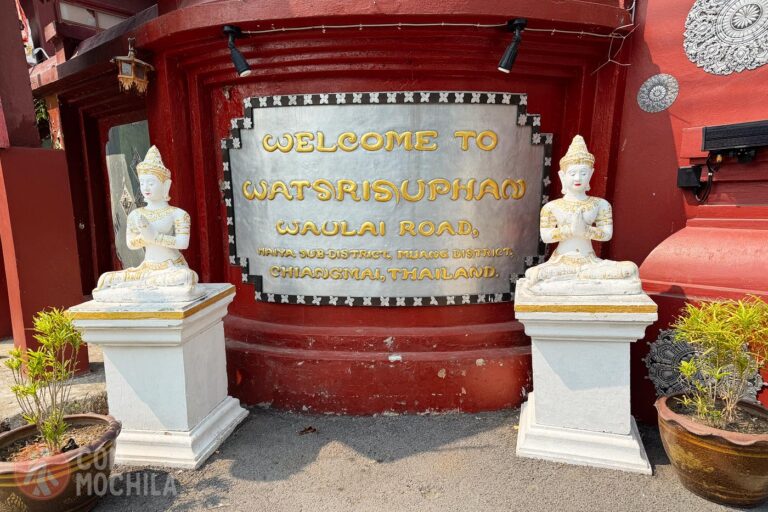 El templo de Plata o Wat Sri Suphan